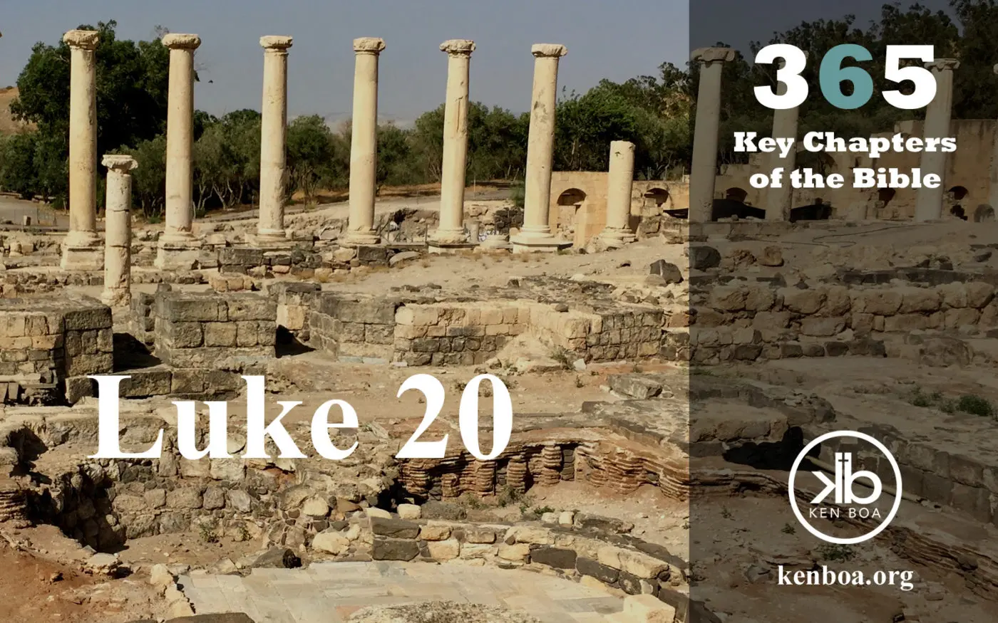 365 Key Chapters of the Bible: Luke 20