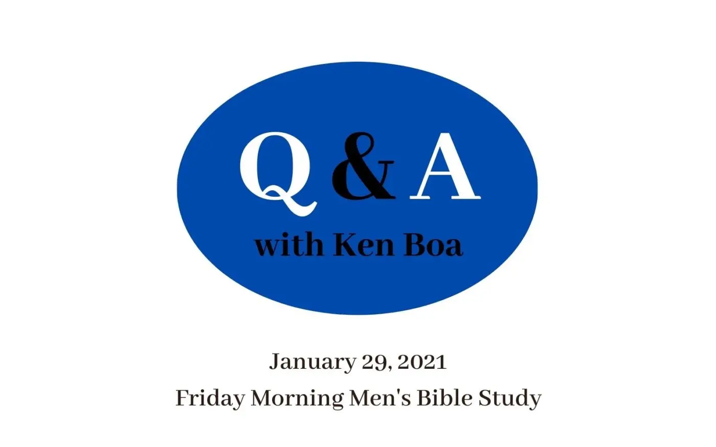 Q&A Session: January 29, 2021